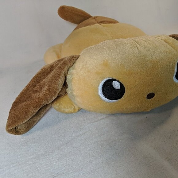 Gitzy Plush Dog Stuffed Toy Animal 12" Flat Tan Brown Puppy - Picture 4 of 11